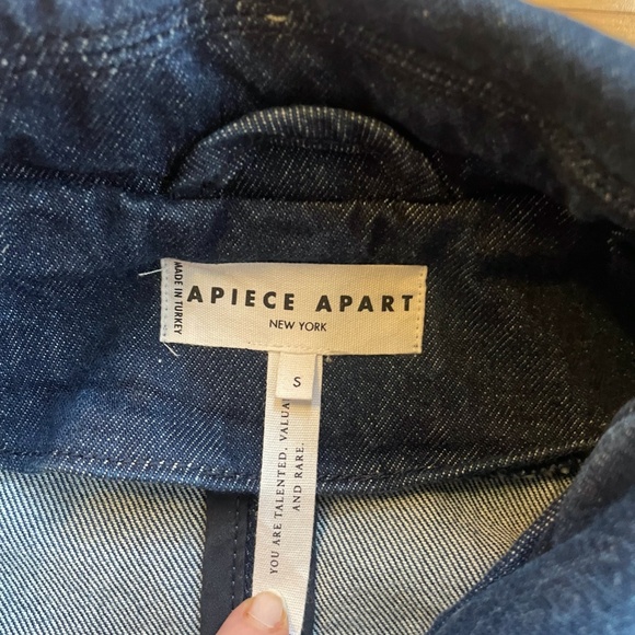 Apiece Apart Franke Swing Jacket in Tulum Wash, Small NWT - Picture 5 of 7